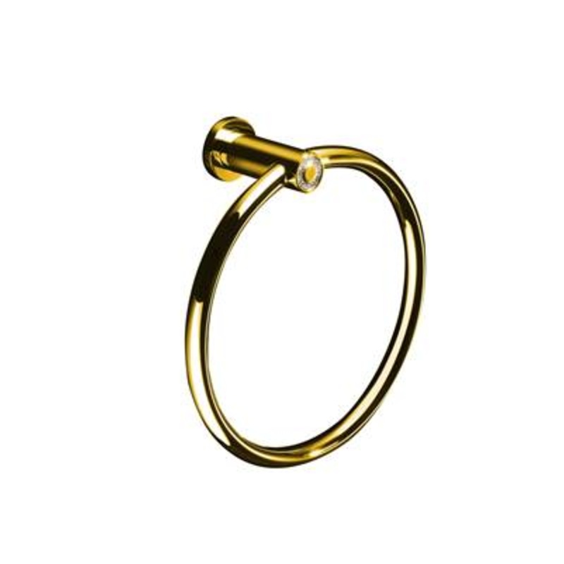 Maier 12002GD- Muse Diamond Towel Ring