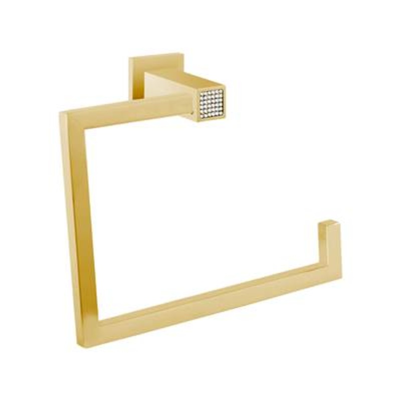 Maier 14002BG- Skip Diamond Towel Ring