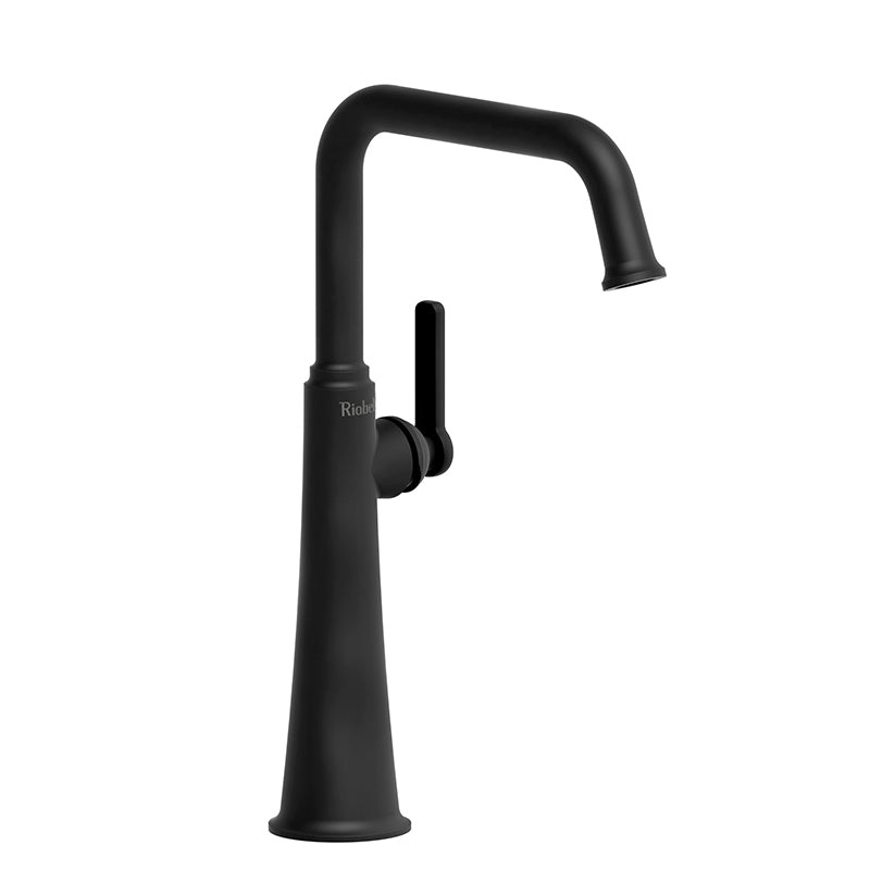Riobel MMSQL01JBK- Single hole lavatory faucet