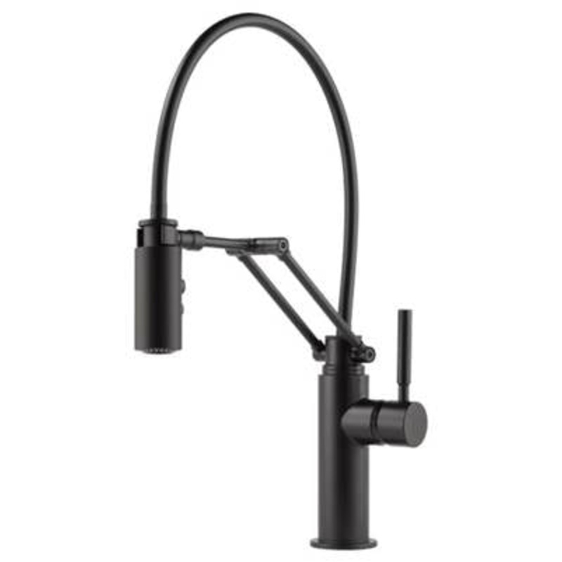 Brizo 63221LF-BL- Single Handle Articulating Kitchen Faucet