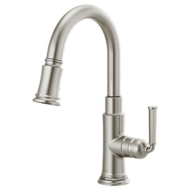 Brizo 63974LF-SS- Single Handle Pull-Down Prep Kitchen Faucet
