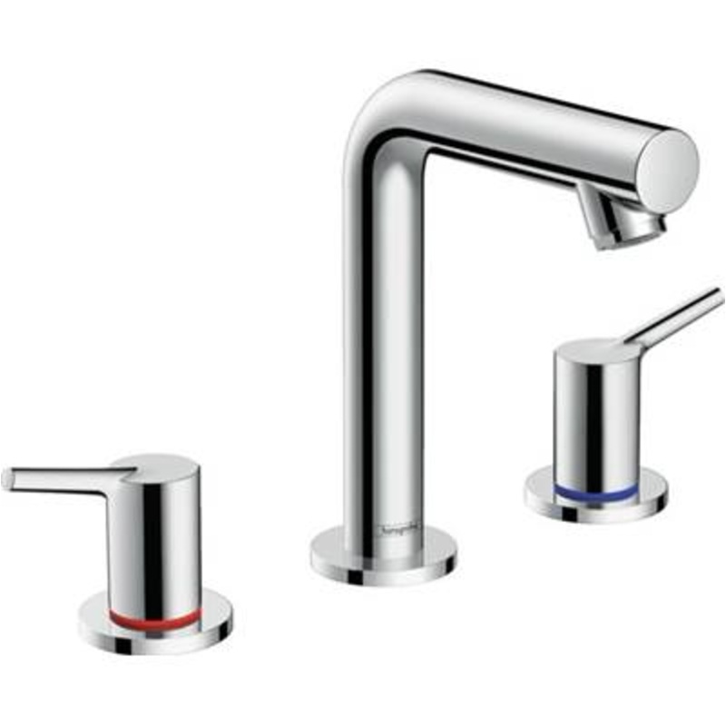 Hansgrohe 72130001- Talis S 150 Widespread 3-Hole Basin Mixer W/ Pu Waste Set