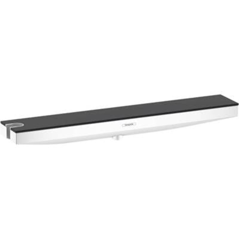 Hansgrohe 26843701- Wall Outlet 500 With Handshower Holder And Shelf