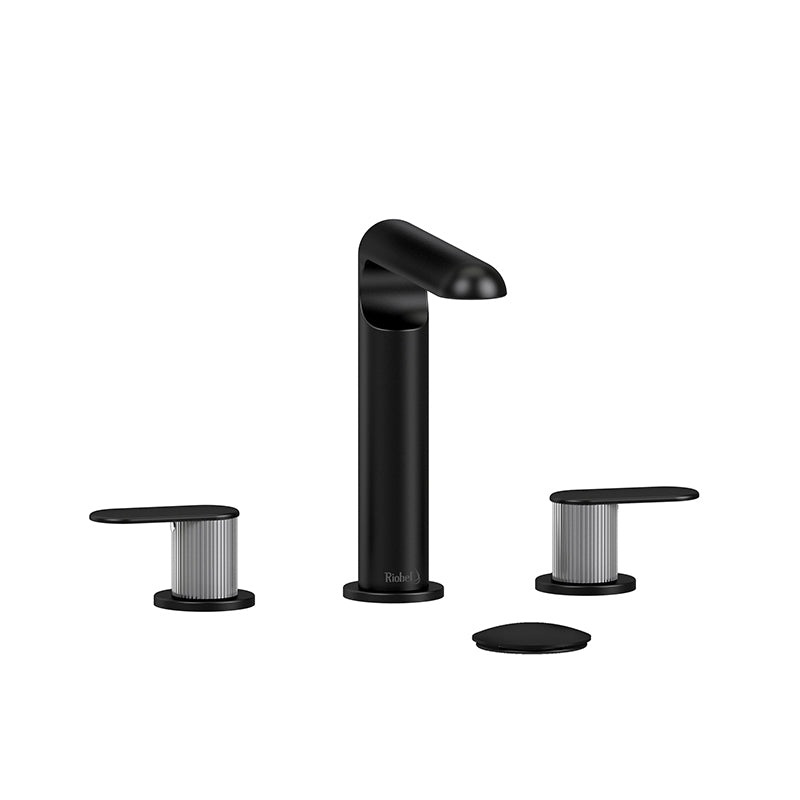 Riobel CI08LNBKBC- 8" lavatory faucet