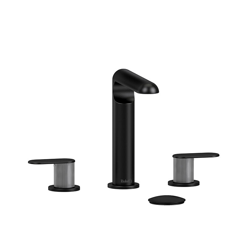 Riobel CI08LNBKC- 8" lavatory faucet