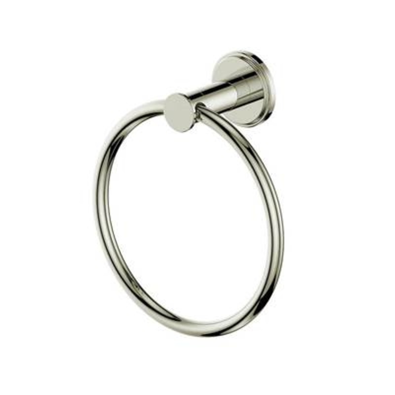 Vogt BA.0109.PN- Zehn Towel Ring Polished Nickel
