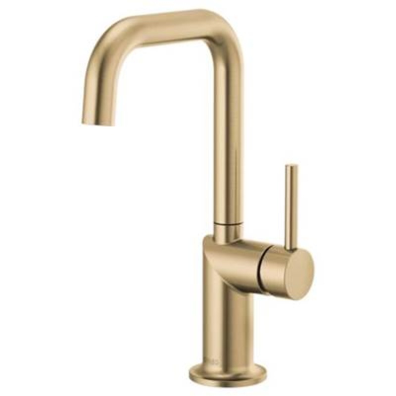 Brizo 61065LF-GLLHP- Odin Bar Faucet with Square Spout - Handle Not Included