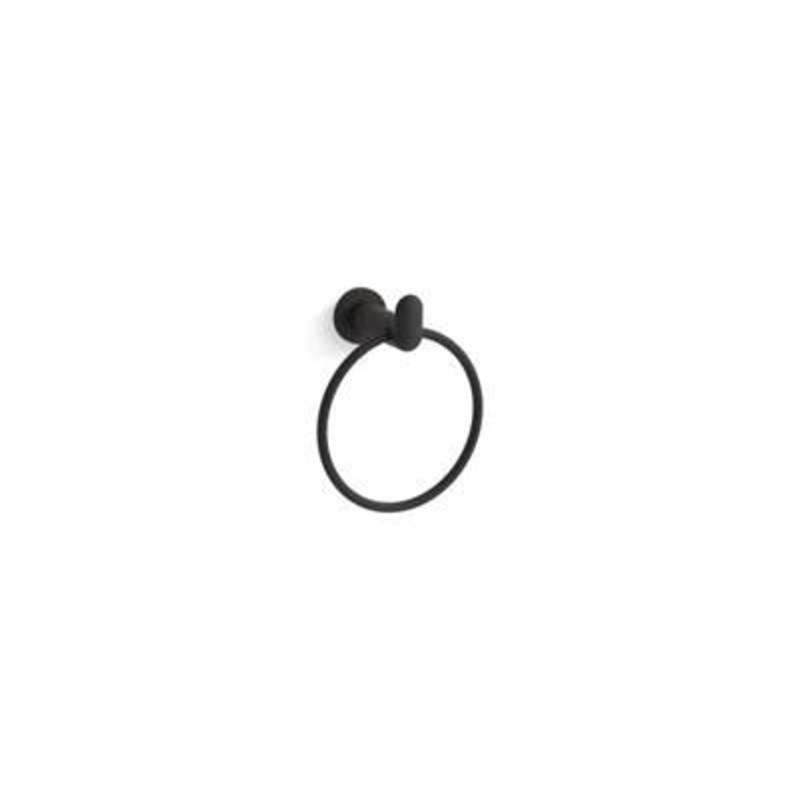 Kohler 97898-BL- Kumin towel ring