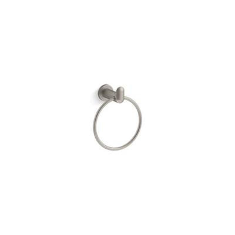 Kohler 97898-BN- Kumin towel ring