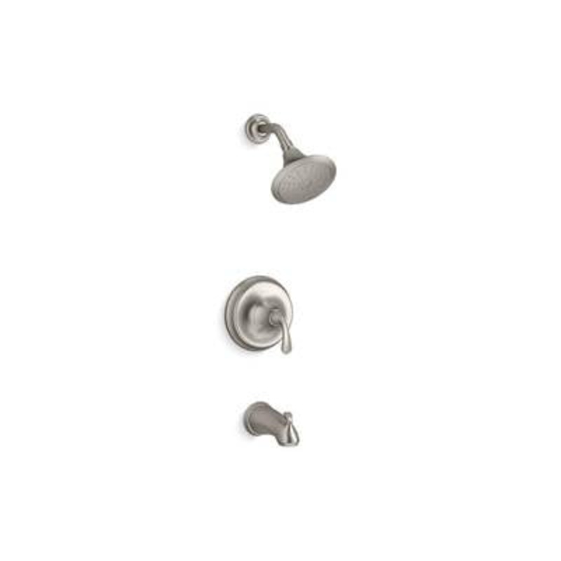 Kohler TS10275-4G-BN- Fort Rite-Temp bath and shower trim with slip-fit spout and 1.75 gpm showerhead